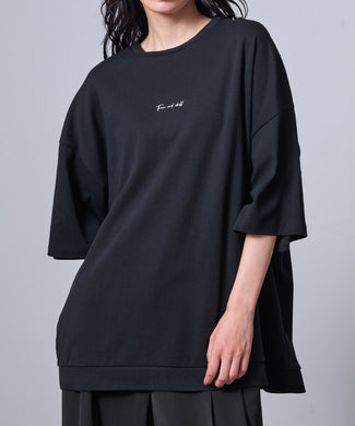 2ポイントショートスリーブワイドTシャツ