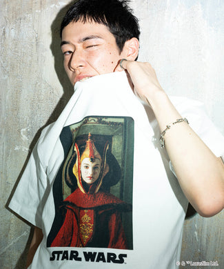 【STAR WARS COLLECTION】ハーフスリーブクルーネックTシャツ