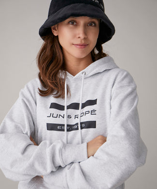 【WEB限定】【ユニセックス】ロゴ入り裏パイルスウェットパーカー