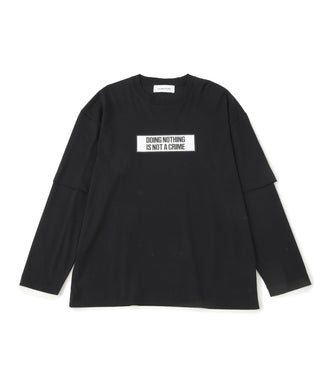 【Etudes Studio/エチュードストゥディオ】DOUBLE SLEEVE T-SHIRT