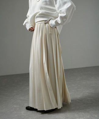 【公式サイト限定】【COGTHEBIGSMOKE/コグ ザビッグスモーク】COG_KAMILLE PLEATS WRAP SKIRT