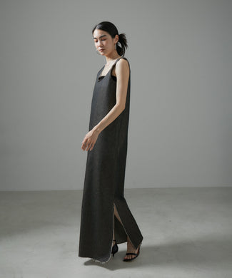 【J'aDoRe限定】【Gabriela Coll Garments】RIGID DENIM SLIP DRESS