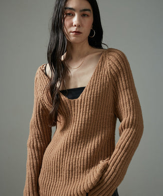 【J'aDoRe限定】【Gabriela Coll Garments】 HAND KNITTED NOMADIC WOOL JUMPER