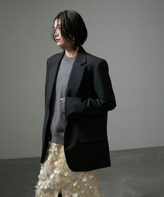 【J'aDoRe・店舗限定】【ROHE（ローエ）】high vent tailored jacket