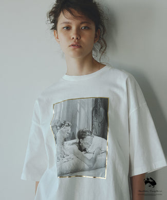 【AUDREY HEPBURN COLLECTION BY JUN】フォトプリント Tシャツ