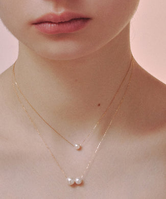 【J'aDoRe限定】【les bonbon】pearl chain necklace