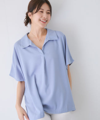 BIGシルエットスキッパーシャツ