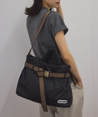 【追加・A4対応】【OUTDOOR PRODUCTS for SALON】別注2WAY横型トートバッグ3