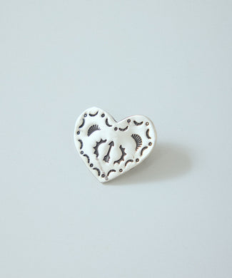 【J'aDoRe・店舗限定】【Munqa（ムンカ）】BADGE HEART