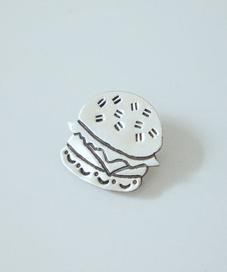 【J'aDoRe・店舗限定】【Munqa（ムンカ）】BADGE HUMBERGER