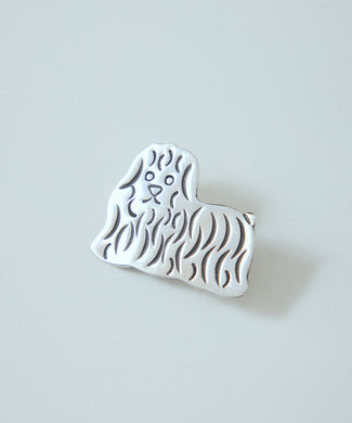 【J'aDoRe・店舗限定】【Munqa（ムンカ）】BADGE Fluffy Dog