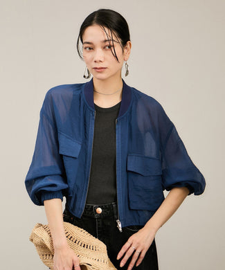 [25SS]シアークロップドブルゾン 3 / シアーカーディガン