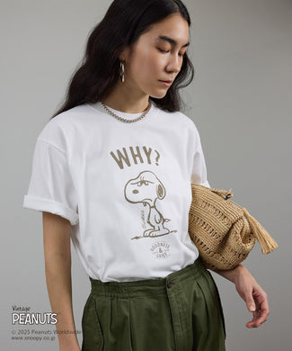【WEB限定】PEANUTS×SALON anniversary Tシャツ