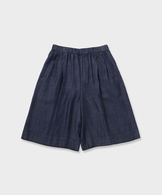 GWIL TENCEL DENIM HALF PANTS｜テンセルデニムハーフ