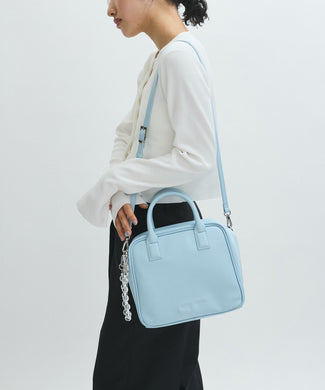 【サステナブル】・【再入荷】ロゴボストンバッグ